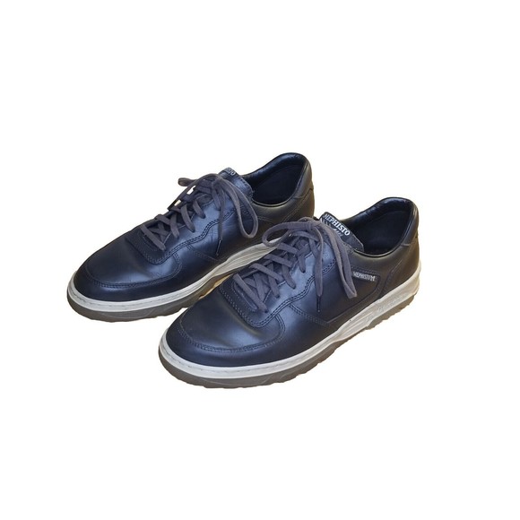 Mephisto Other - Mephisto Marek Men's Size 10 Dark Brown Leather Casual Sneaker Low Top Run Off